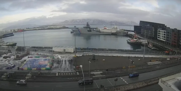 Puerto de Reikiavik Midbakki miniatura