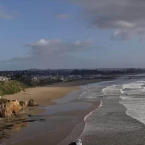 Pismo Beach Shore Cliff miniatyrbilde
