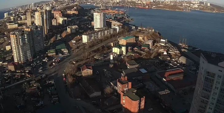 Vladivostok city panorama thumbnail