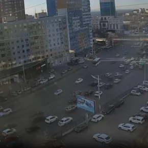 Tráfico urbano en Vladivostok miniatura