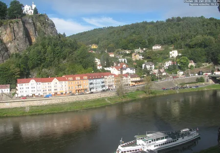 Decin, Elbe River thumbnail