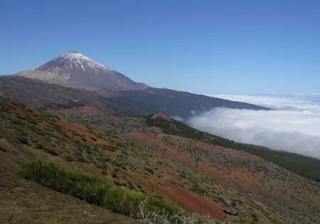 Tenerife, Teide Dağı, kuzeybatıdan görünüm küçük resim