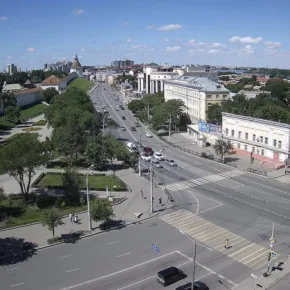 Astrakhan, Astrakhan Kreml og Oktoberplassen miniatyrbilde