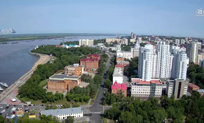 Habarovsk sahil panoraması küçük resim