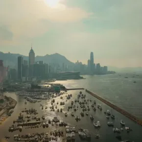 Hongkongs skyline miniatyrbilde