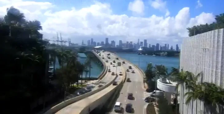 Miami, MacArthur Causeway miniatyrbilde