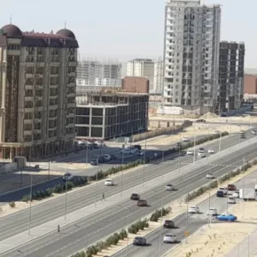 Panorama of Aktau city thumbnail
