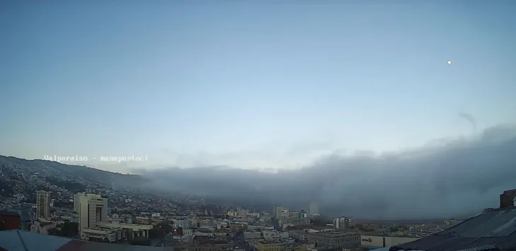 Panorama over Valparaíso miniatyrbilde