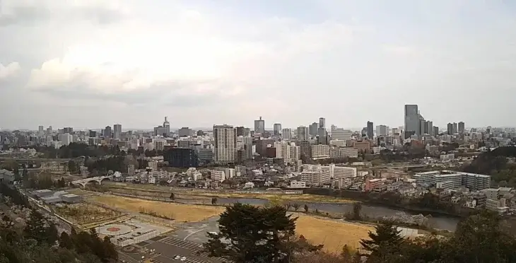 Ruinas del Castillo de Sendai miniatura