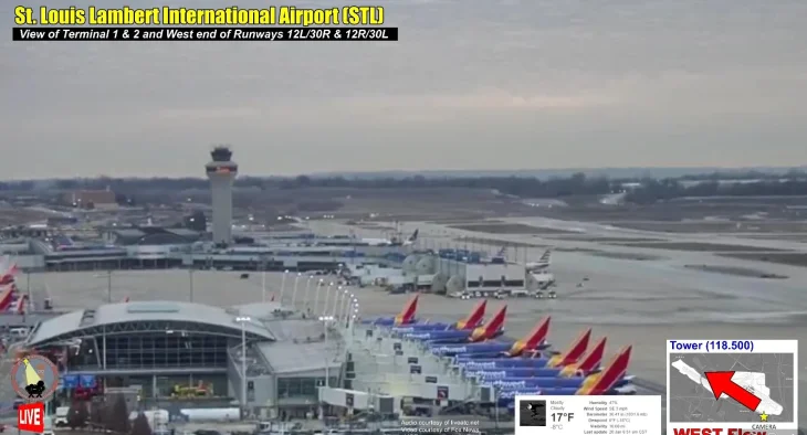 Aeroporto de St. Louis Lambert miniatura