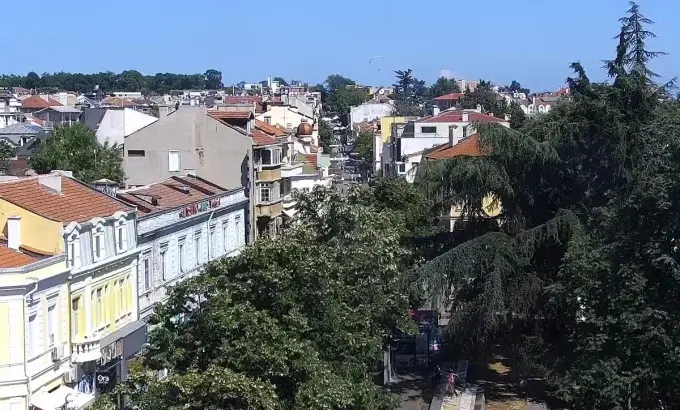 Centro da cidade de Burgas miniatura