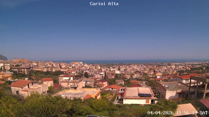 Panorama de Carini, Sicília miniatura