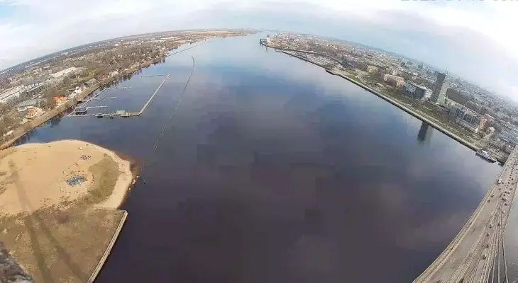 Puente atirantado, Riga miniatura